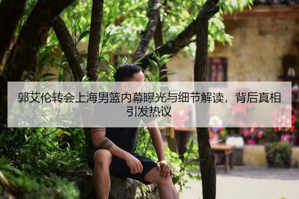 郭艾伦转会上海男篮内幕曝光与细节解读，背后真相引发热议